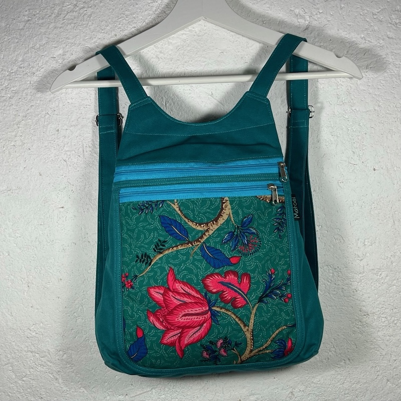 Sac à Dos SSC Naples – Turquoise – Tissu Résistant, Brodé Logo – Compartiment Ordinateur – Pour Supporters
